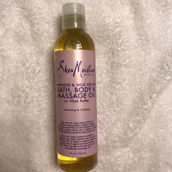 shea moisture massage oil